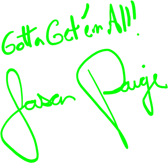Jason Paige autograph